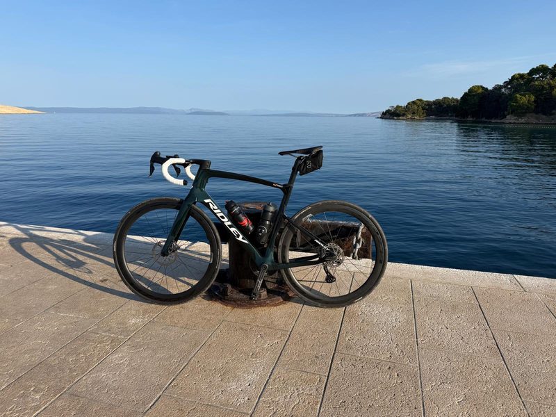 Rennrad am Meer